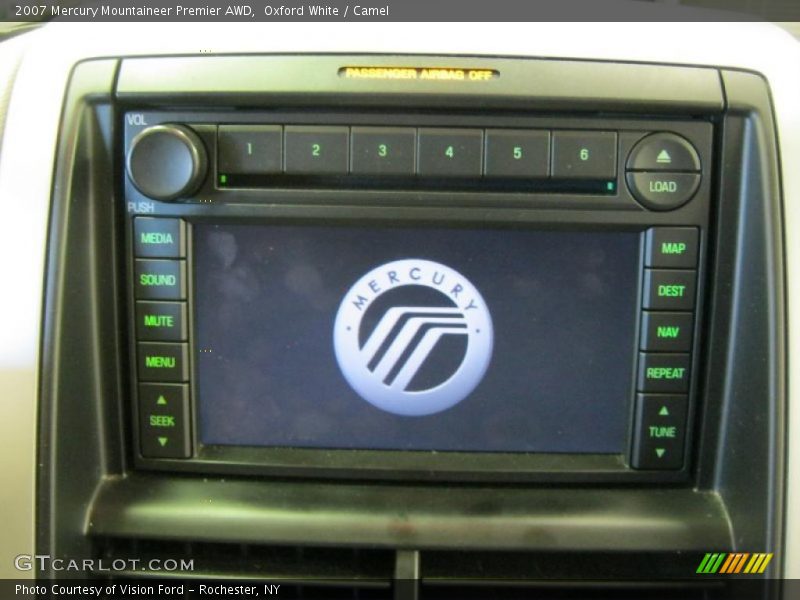 Oxford White / Camel 2007 Mercury Mountaineer Premier AWD