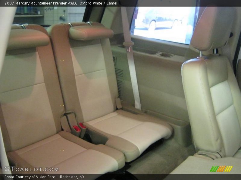 Oxford White / Camel 2007 Mercury Mountaineer Premier AWD