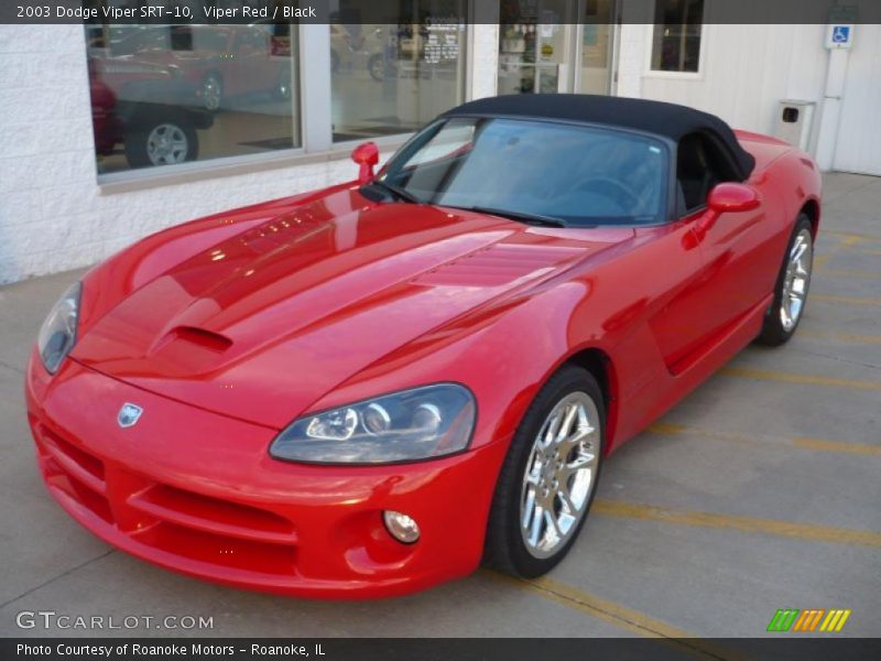 Viper Red / Black 2003 Dodge Viper SRT-10