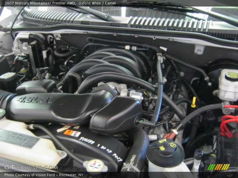 Oxford White / Camel 2007 Mercury Mountaineer Premier AWD