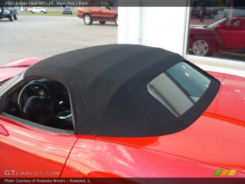 Viper Red / Black 2003 Dodge Viper SRT-10
