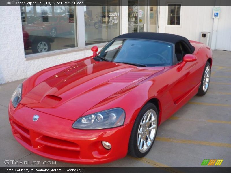  2003 Viper SRT-10 Viper Red
