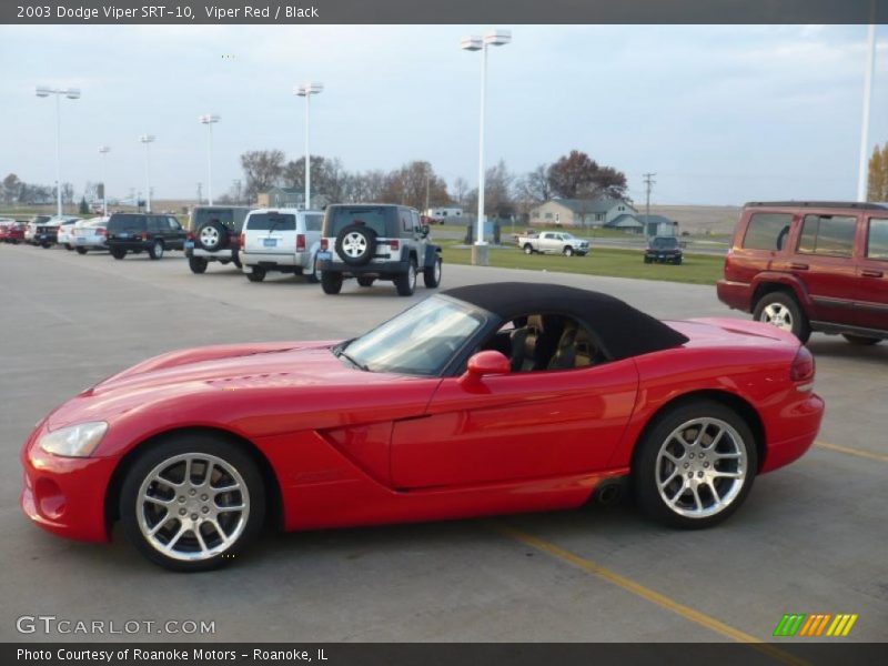  2003 Viper SRT-10 Viper Red