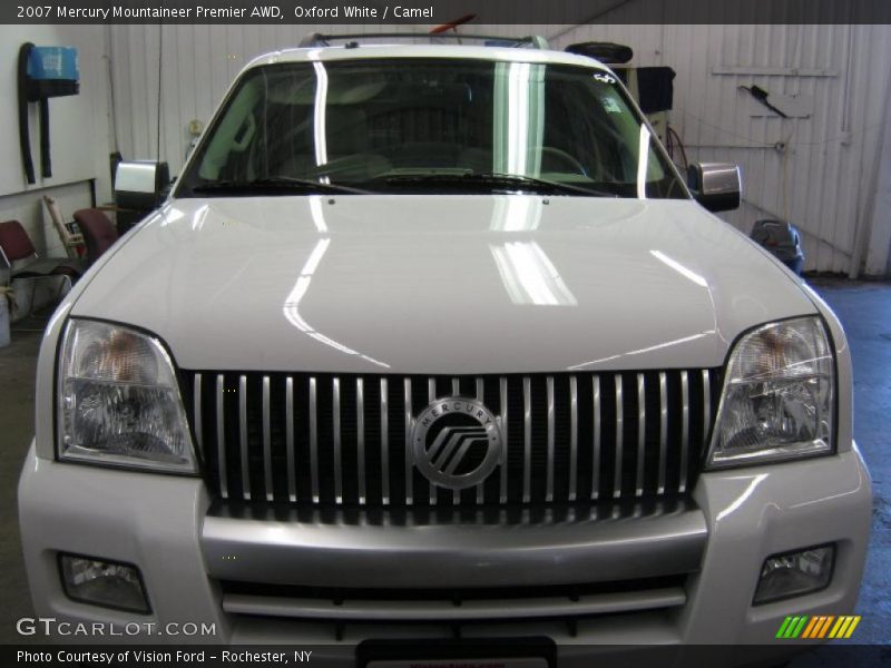 Oxford White / Camel 2007 Mercury Mountaineer Premier AWD