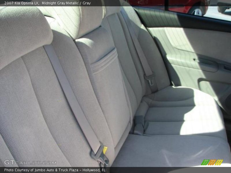 Midnight Gray Metallic / Gray 2007 Kia Optima LX