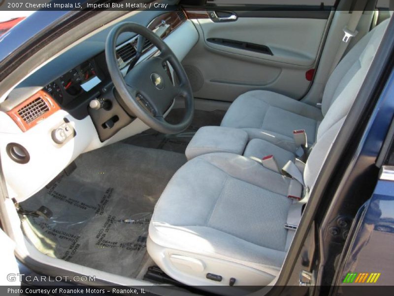  2007 Impala LS Gray Interior