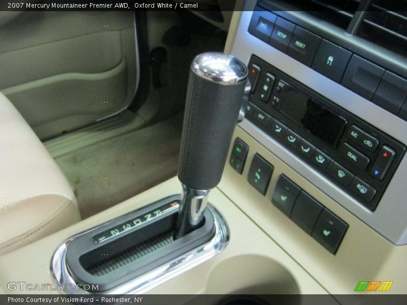 Oxford White / Camel 2007 Mercury Mountaineer Premier AWD