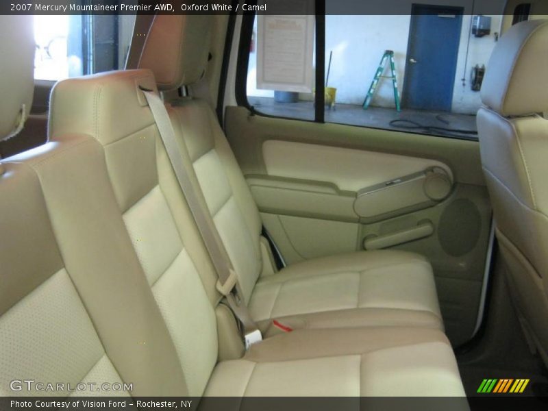 Oxford White / Camel 2007 Mercury Mountaineer Premier AWD
