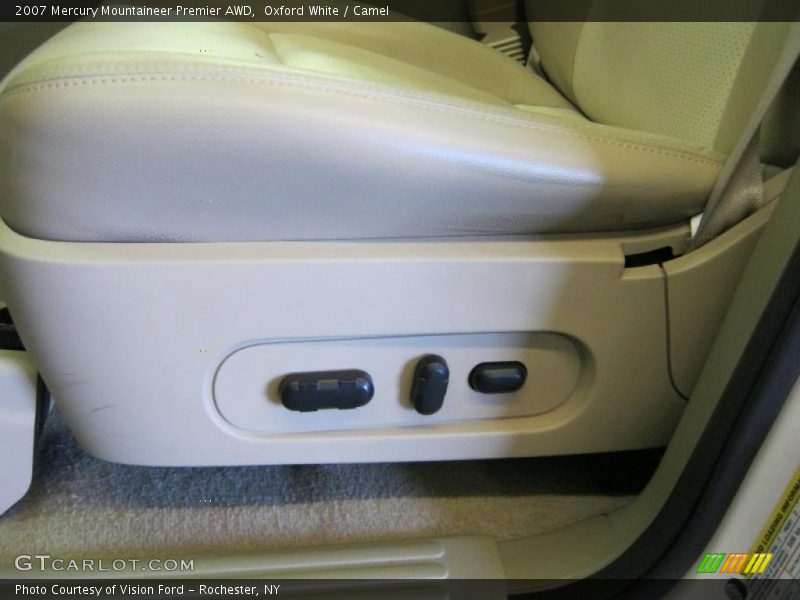 Oxford White / Camel 2007 Mercury Mountaineer Premier AWD