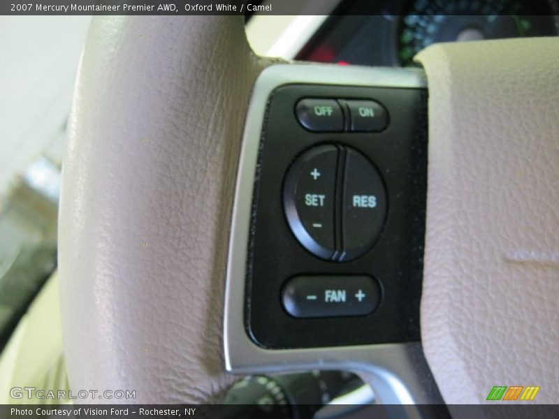 Oxford White / Camel 2007 Mercury Mountaineer Premier AWD
