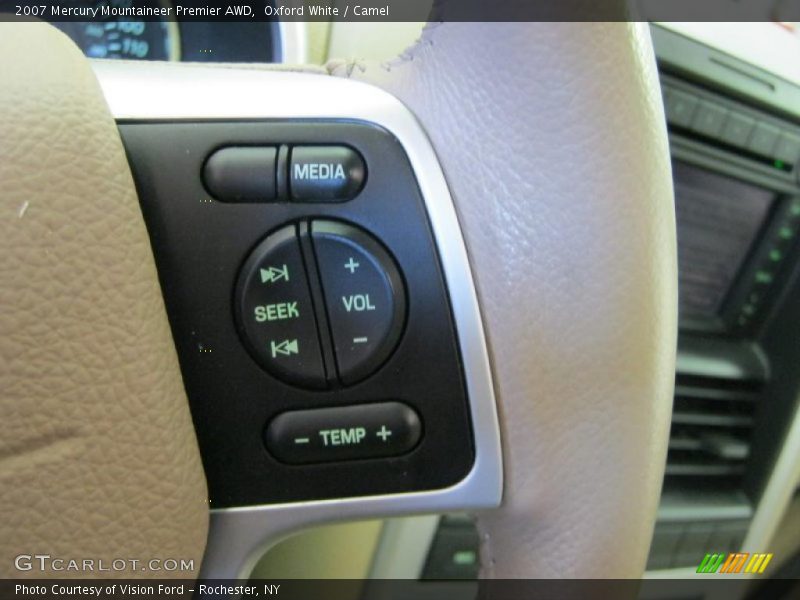 Oxford White / Camel 2007 Mercury Mountaineer Premier AWD