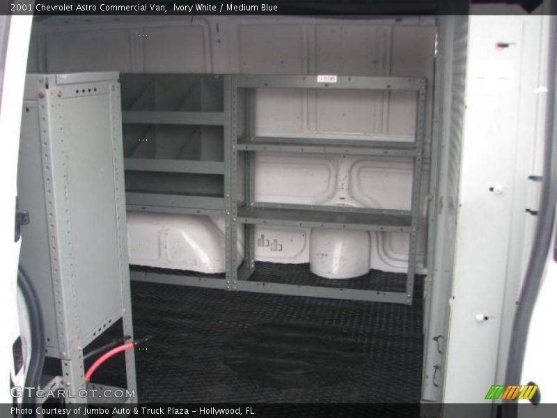 Ivory White / Medium Blue 2001 Chevrolet Astro Commercial Van