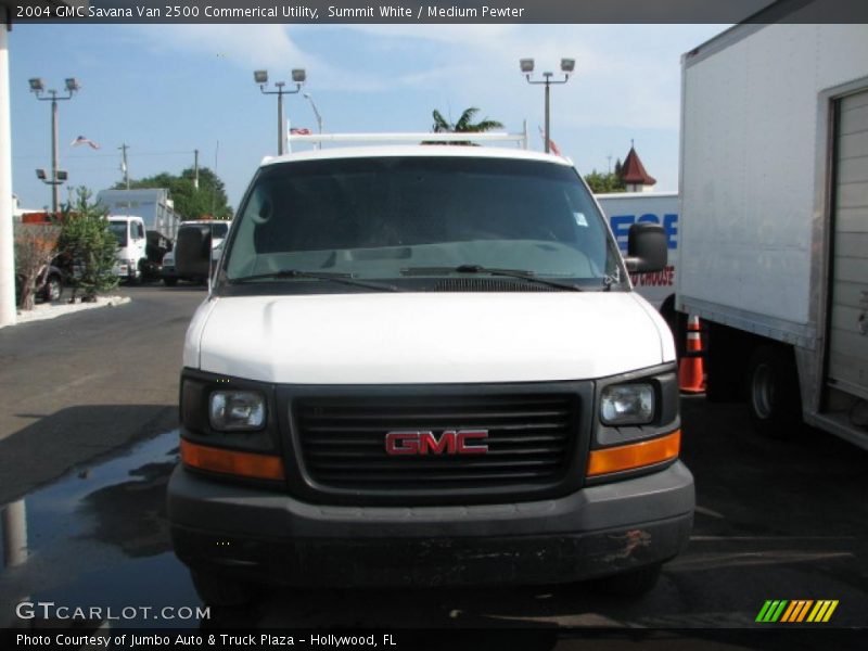 Summit White / Medium Pewter 2004 GMC Savana Van 2500 Commerical Utility