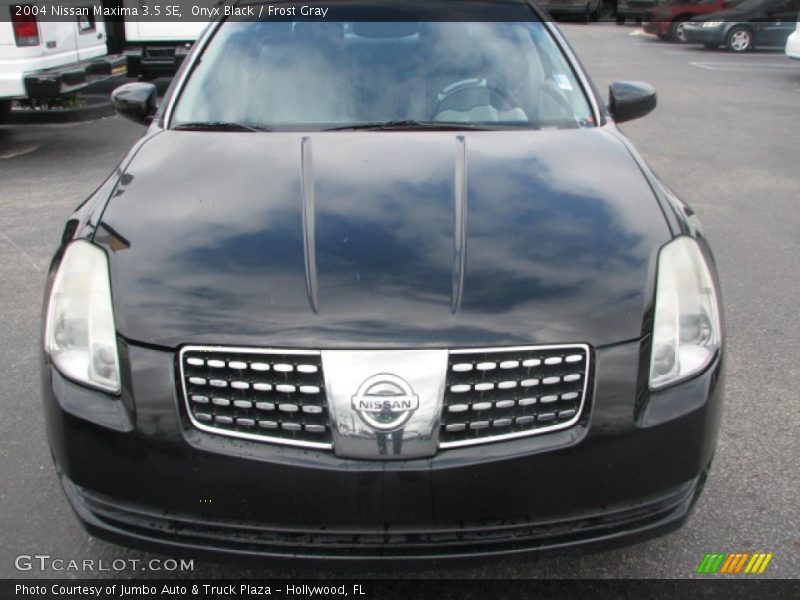 Onyx Black / Frost Gray 2004 Nissan Maxima 3.5 SE