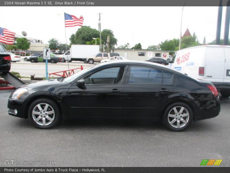 Onyx Black / Frost Gray 2004 Nissan Maxima 3.5 SE