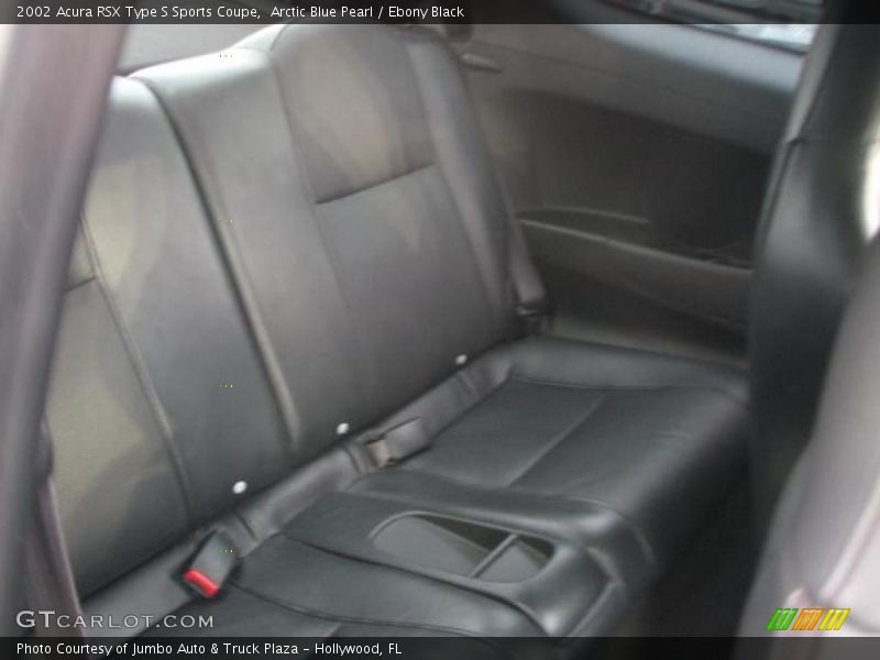  2002 RSX Type S Sports Coupe Ebony Black Interior