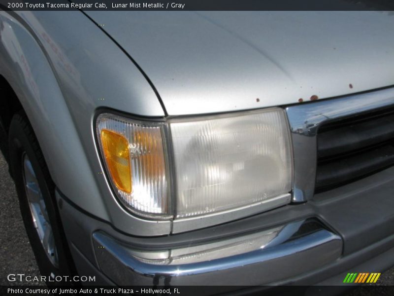 Lunar Mist Metallic / Gray 2000 Toyota Tacoma Regular Cab