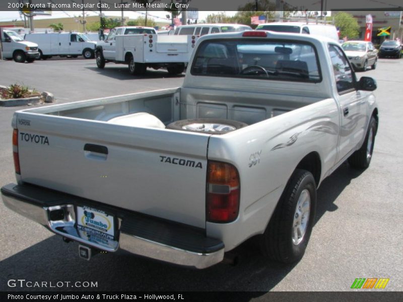 Lunar Mist Metallic / Gray 2000 Toyota Tacoma Regular Cab