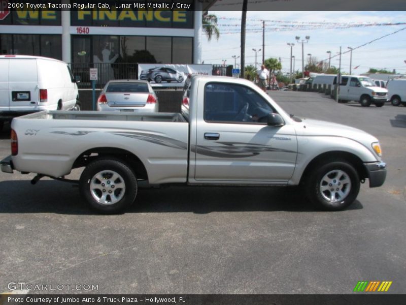Lunar Mist Metallic / Gray 2000 Toyota Tacoma Regular Cab