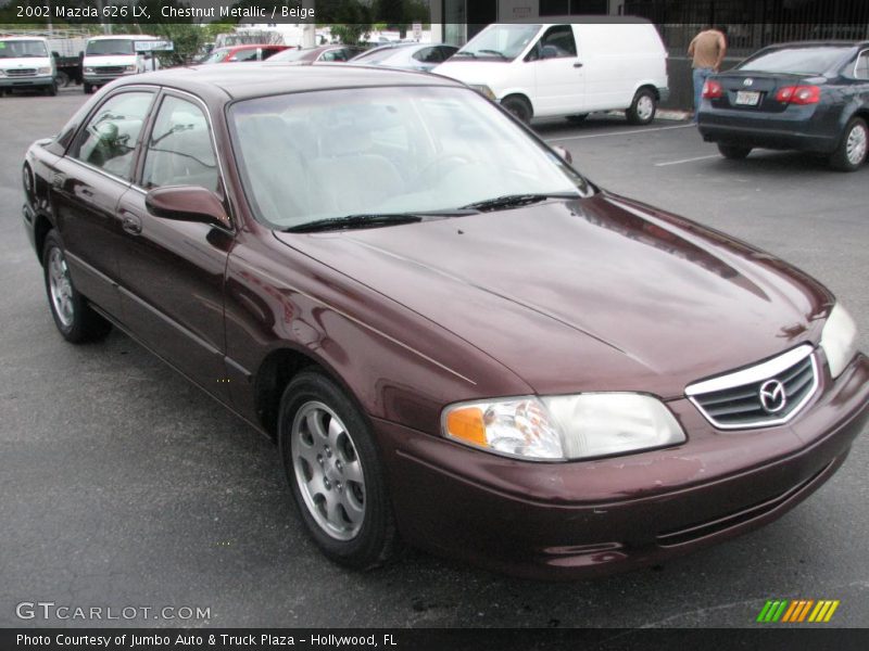 Front 3/4 View of 2002 626 LX