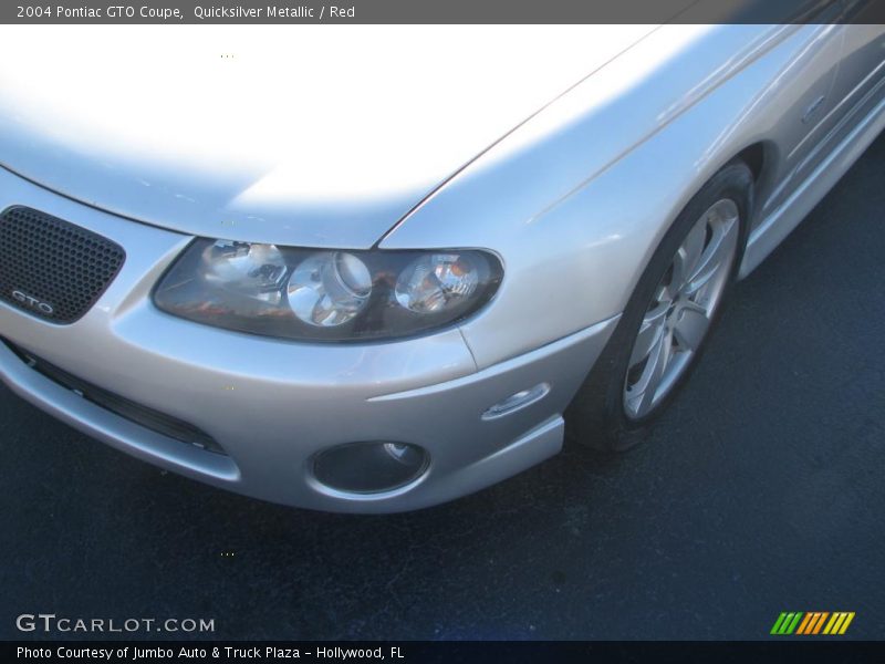 Quicksilver Metallic / Red 2004 Pontiac GTO Coupe