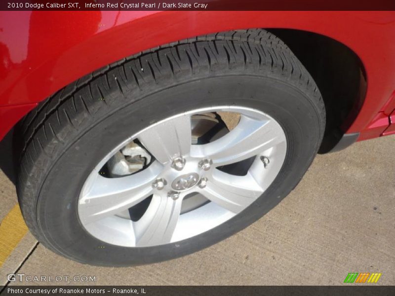 Inferno Red Crystal Pearl / Dark Slate Gray 2010 Dodge Caliber SXT
