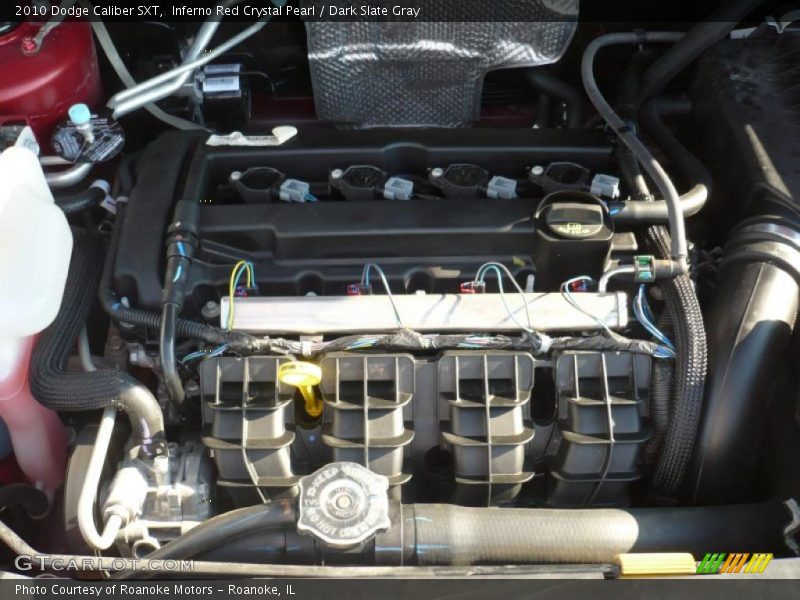 Inferno Red Crystal Pearl / Dark Slate Gray 2010 Dodge Caliber SXT