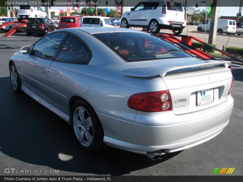 2004 GTO Coupe Quicksilver Metallic