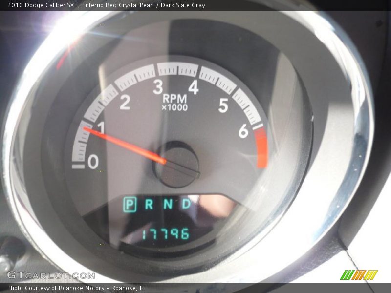 Inferno Red Crystal Pearl / Dark Slate Gray 2010 Dodge Caliber SXT