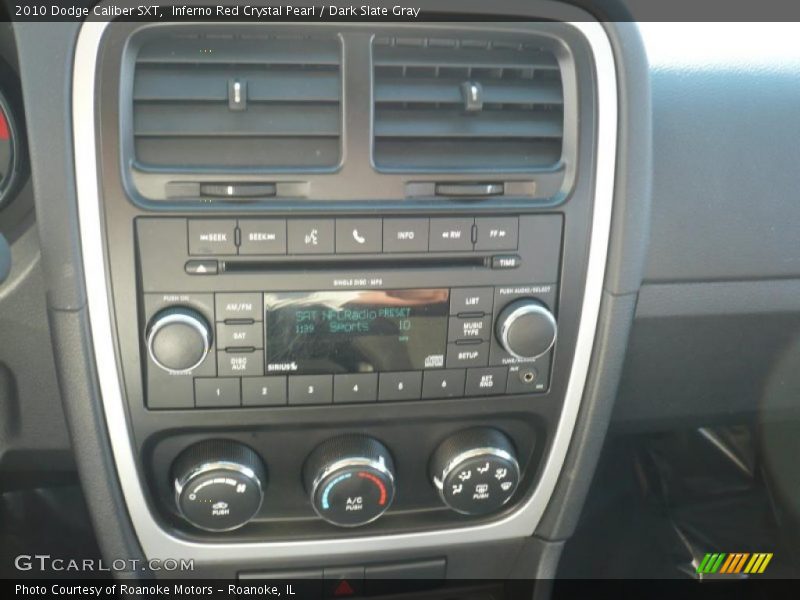 Inferno Red Crystal Pearl / Dark Slate Gray 2010 Dodge Caliber SXT