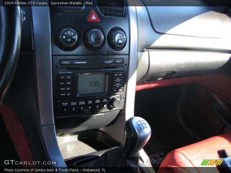  2004 GTO Coupe 6 Speed Manual Shifter