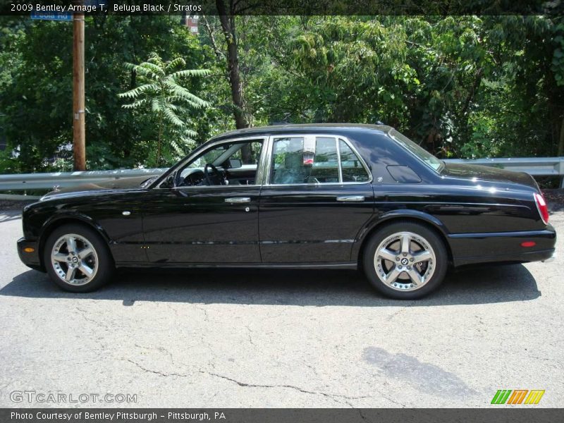 Beluga Black / Stratos 2009 Bentley Arnage T