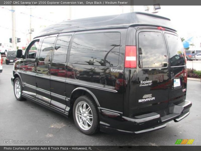 Onyx Black / Medium Pewter 2007 GMC Savana Van 1500 Explorer Conversion Van