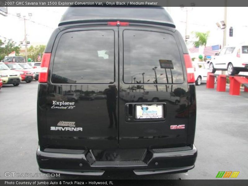 Onyx Black / Medium Pewter 2007 GMC Savana Van 1500 Explorer Conversion Van