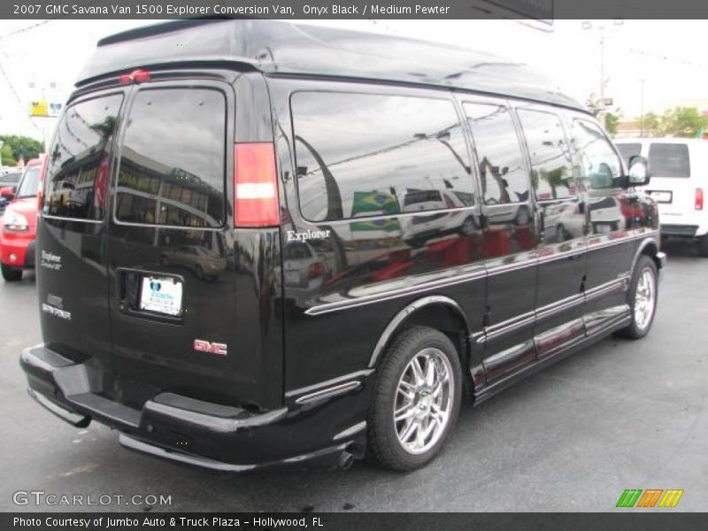 Onyx Black / Medium Pewter 2007 GMC Savana Van 1500 Explorer Conversion Van