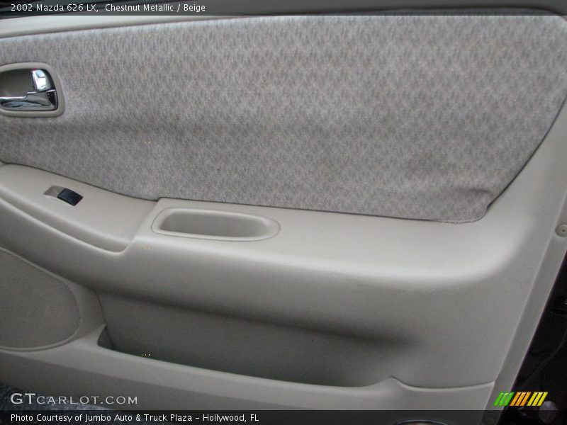 Chestnut Metallic / Beige 2002 Mazda 626 LX