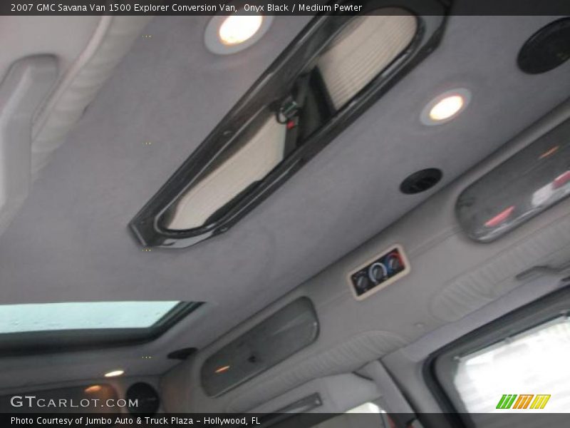 Onyx Black / Medium Pewter 2007 GMC Savana Van 1500 Explorer Conversion Van