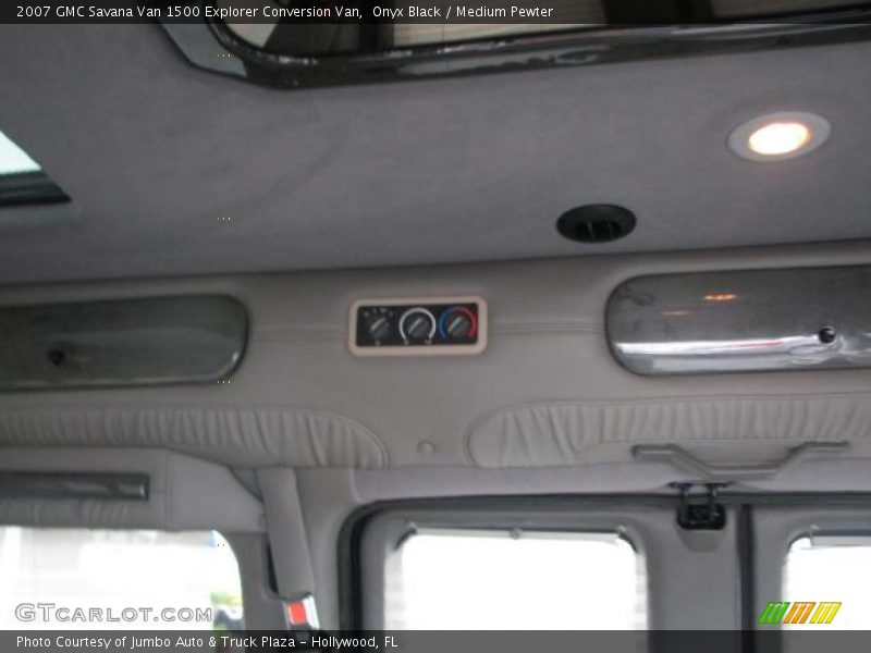 Onyx Black / Medium Pewter 2007 GMC Savana Van 1500 Explorer Conversion Van