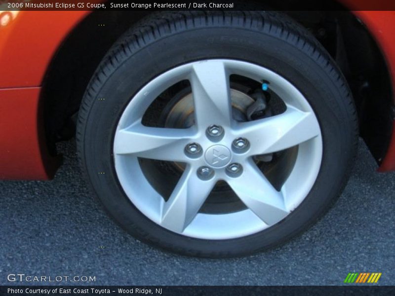 Sunset Orange Pearlescent / Dark Charcoal 2006 Mitsubishi Eclipse GS Coupe