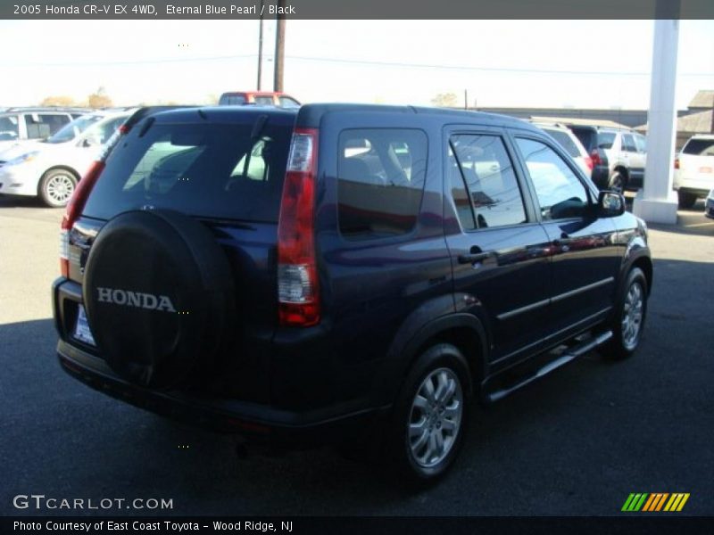 Eternal Blue Pearl / Black 2005 Honda CR-V EX 4WD