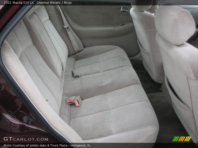 Chestnut Metallic / Beige 2002 Mazda 626 LX