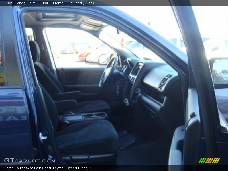 Eternal Blue Pearl / Black 2005 Honda CR-V EX 4WD