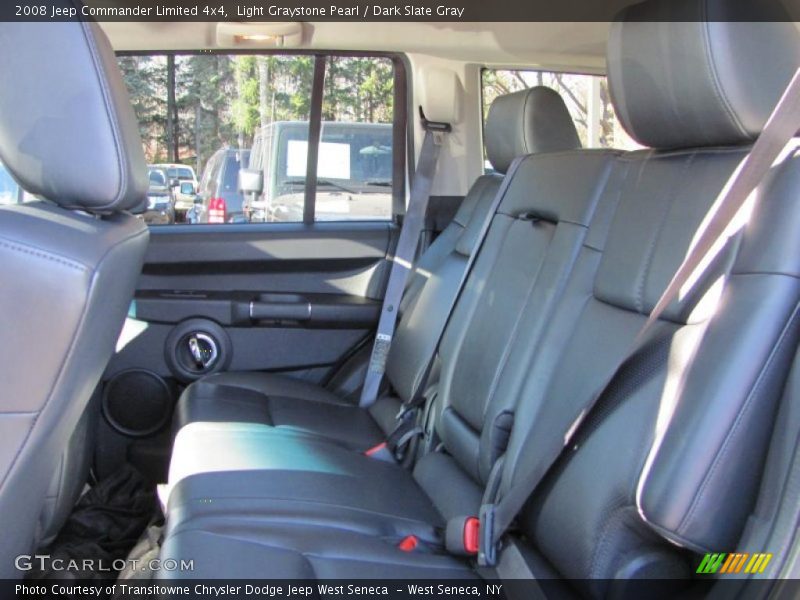 Light Graystone Pearl / Dark Slate Gray 2008 Jeep Commander Limited 4x4