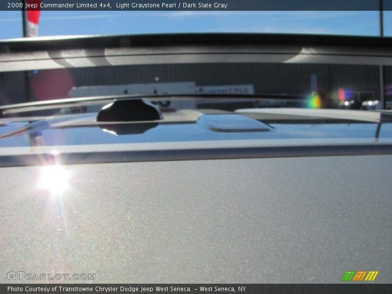 Light Graystone Pearl / Dark Slate Gray 2008 Jeep Commander Limited 4x4