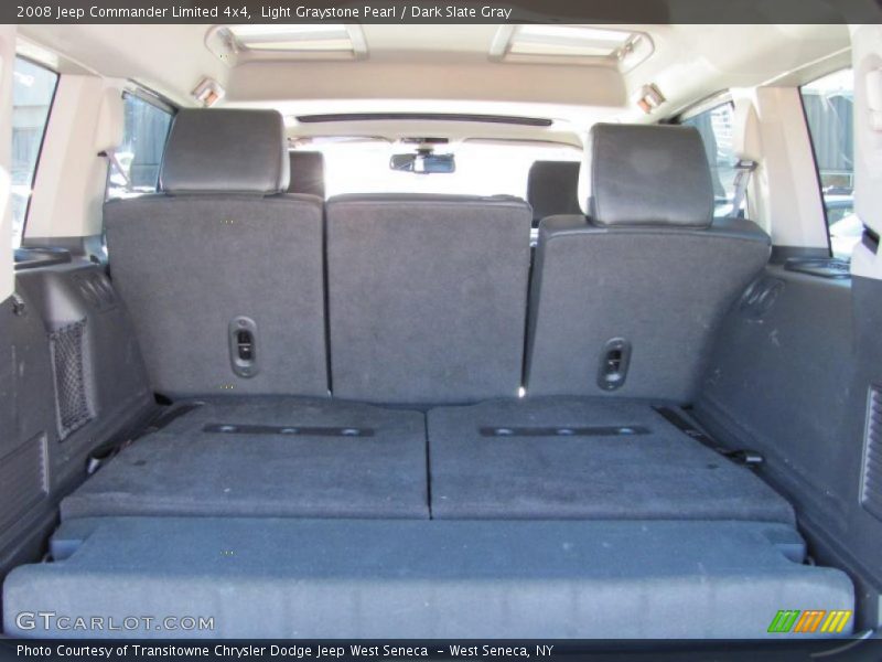 Light Graystone Pearl / Dark Slate Gray 2008 Jeep Commander Limited 4x4