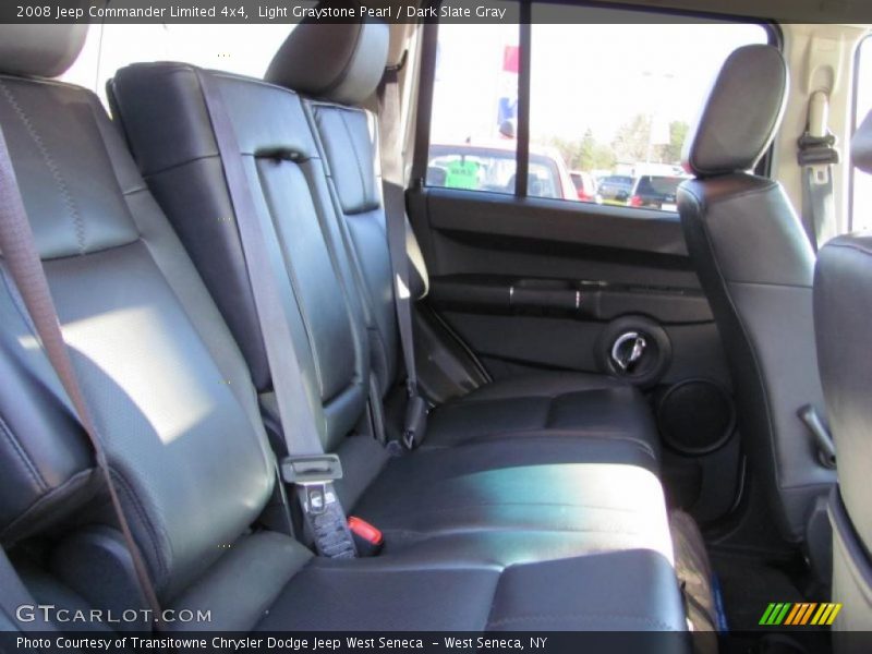 Light Graystone Pearl / Dark Slate Gray 2008 Jeep Commander Limited 4x4