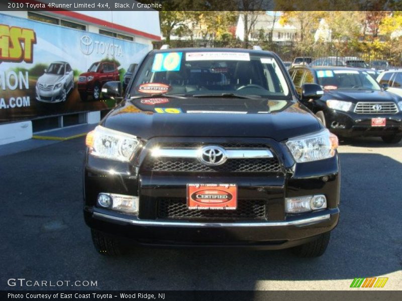 Black / Graphite 2010 Toyota 4Runner Limited 4x4