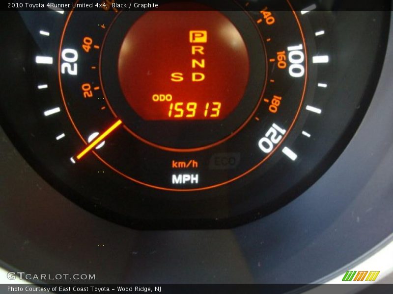 Black / Graphite 2010 Toyota 4Runner Limited 4x4