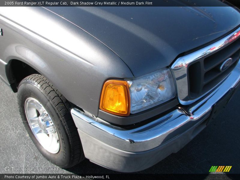 Dark Shadow Grey Metallic / Medium Dark Flint 2005 Ford Ranger XLT Regular Cab