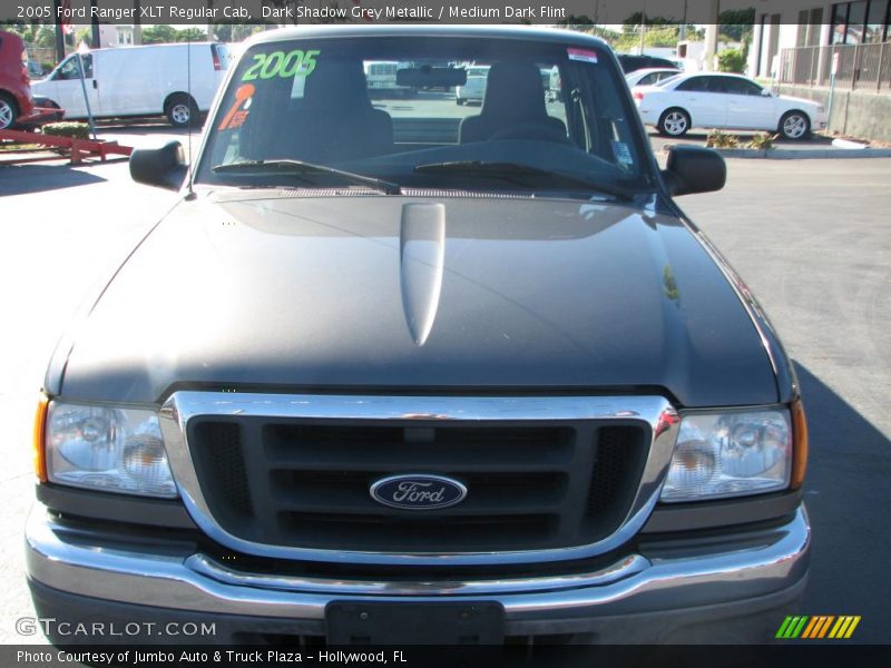 Dark Shadow Grey Metallic / Medium Dark Flint 2005 Ford Ranger XLT Regular Cab